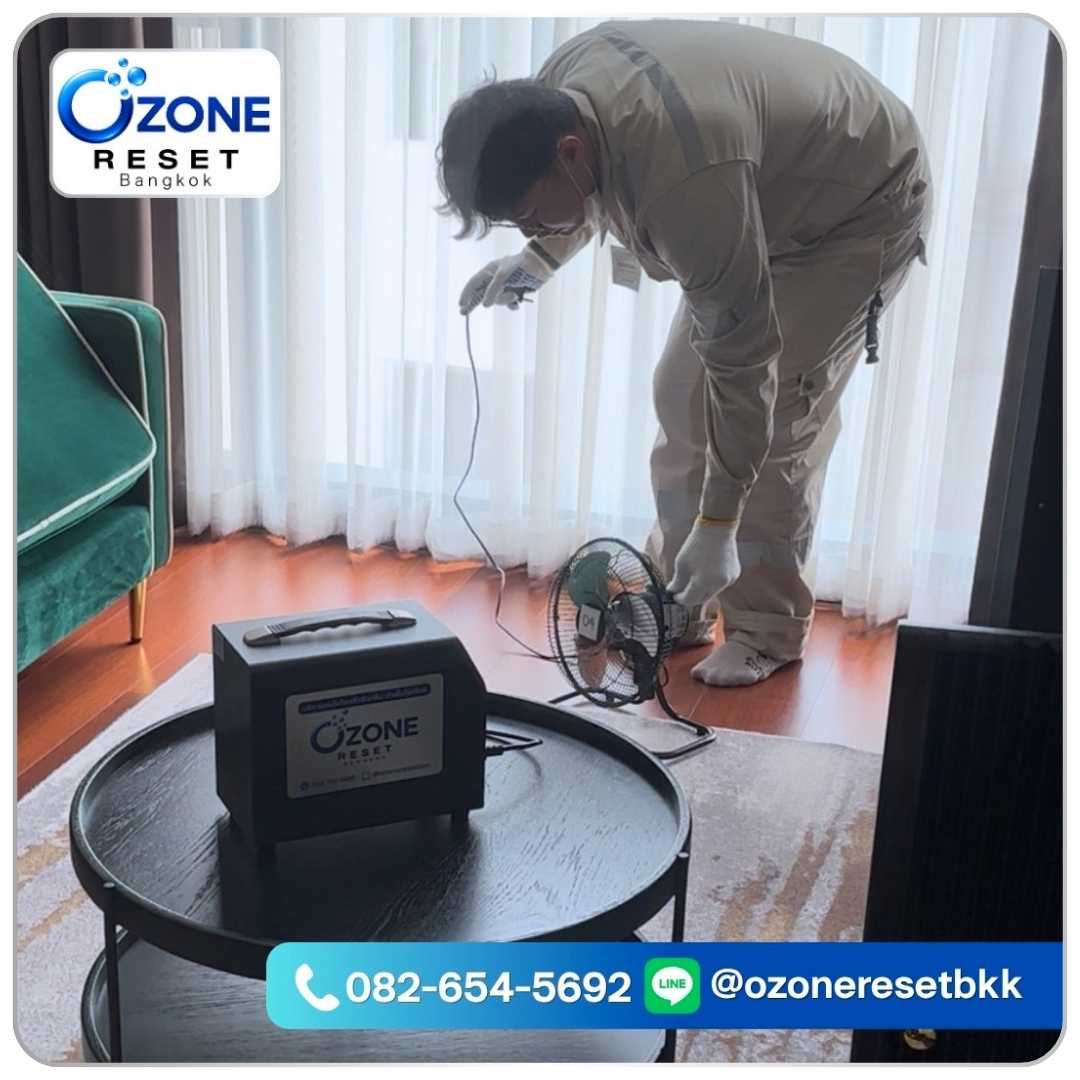 Ozone Reset Bangkok บริการอบโอโซนฆ่าเชื้อกำจัดกลิ่น ลดกลิ่นในคอนโด บ้าน ห้องเช่า และพื้นที่ก่อนเข้าอยู่หรือปล่อยเช่าในกรุงเทพฯ