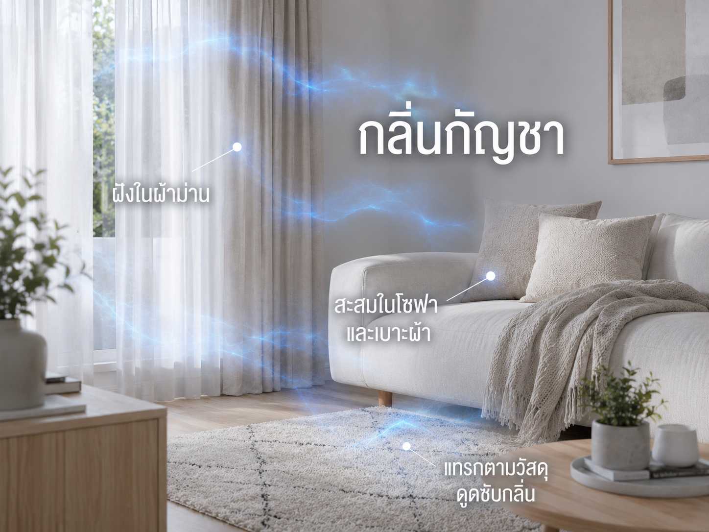 สาเหตุของกลิ่นกัญชาและกลิ่นควันสะสมภายในพื้นที่ปิด